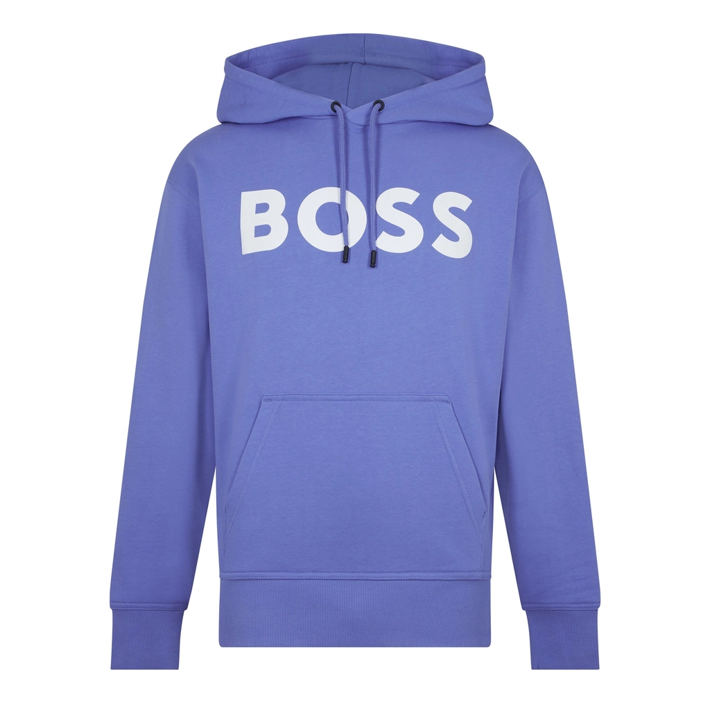 Hugo Boss We Basic Logo Hoodie - Medium Purple